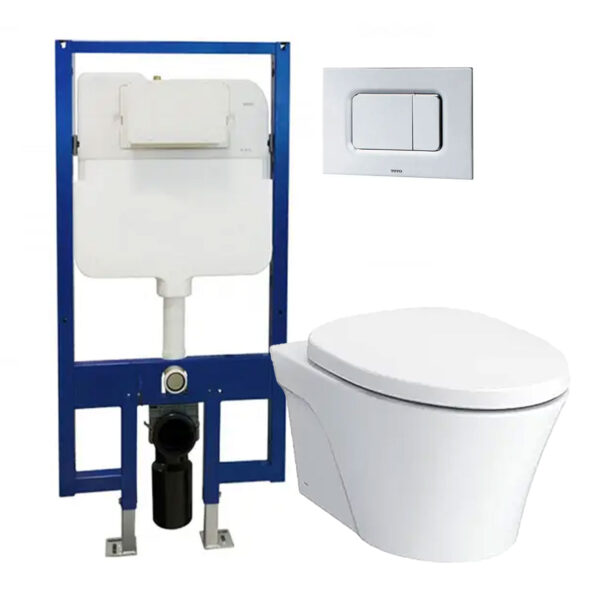 Bồn cầu treo tường TOTO CW822RA WH172A TC385VS MB170P#SS nắp êm