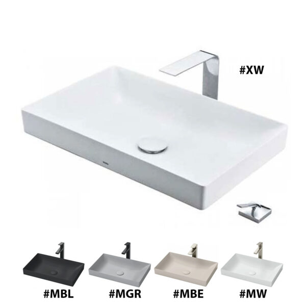 Chậu lavabo đặt bàn TOTO LT4716G17