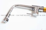 Vòi rửa bát CAESAR K915C nóng lạnh rút dây - Ảnh 6