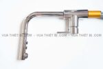 Vòi rửa bát CAESAR K915C nóng lạnh rút dây - Ảnh 5