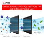 Quạt điều hòa RAPIDO TURBO 9000M - Ảnh 7
