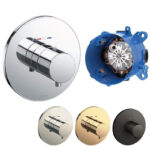 Van điều chỉnh nhiệt độ TOTO TBV01406B TBN01001B sen âm tường