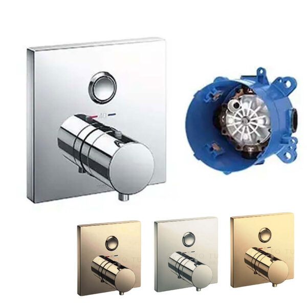 Van điều chỉnh nhiệt độ TOTO TBV02405B TBN01001B sen âm tường 1 đường nước ra