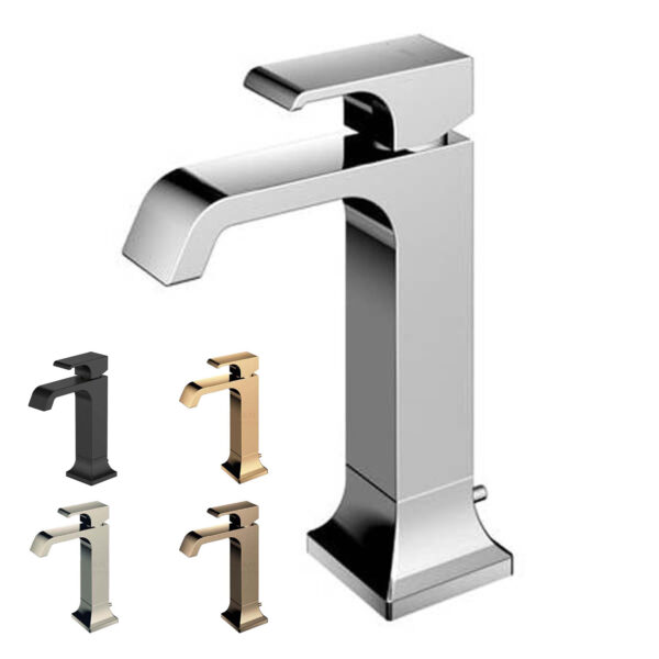 Vòi lavabo TOTO TLG08303V cổ cao nóng lạnh GC
