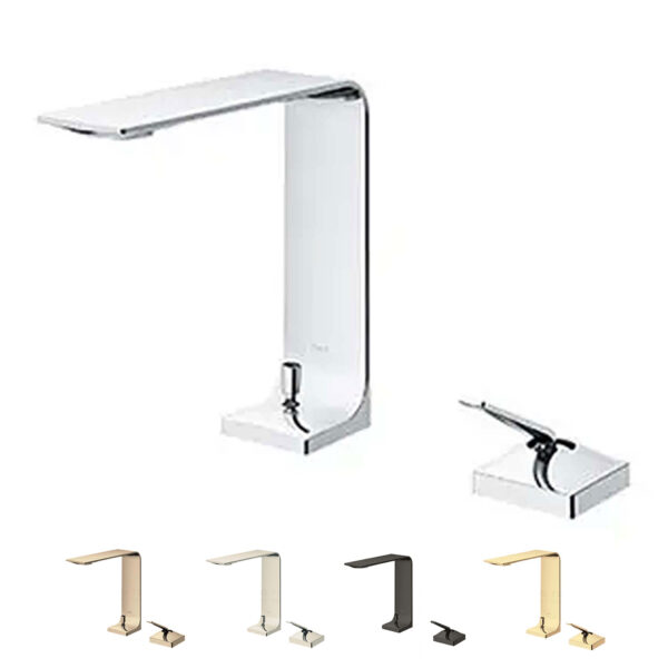 Vòi lavabo TOTO TLP02304B cổ cao nóng lạnh 2 lỗ ZL
