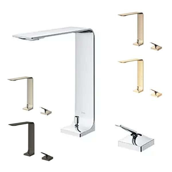 Vòi lavabo TOTO TLP02307B 2 lỗ cổ cao nóng lạnh ZL