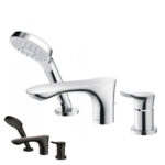 Vòi sen bồn tắm TOTO TBG01305BB gắn bồn 3 lỗ GO nóng lạnh
