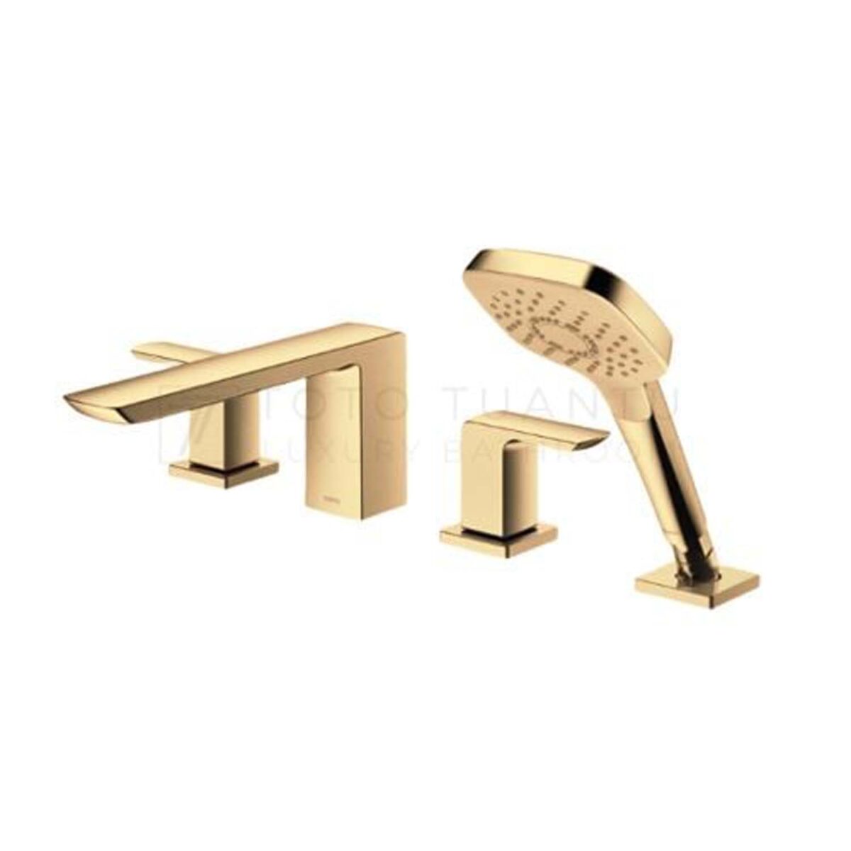 Vòi sen bồn tắm TOTO TBG02202BB gắn bồn 4 lỗ GR nóng lạnh