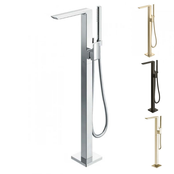 Vòi sen bồn tắm TOTO TBG02306BA TBN01105B đặt sàn GR nóng lạnh