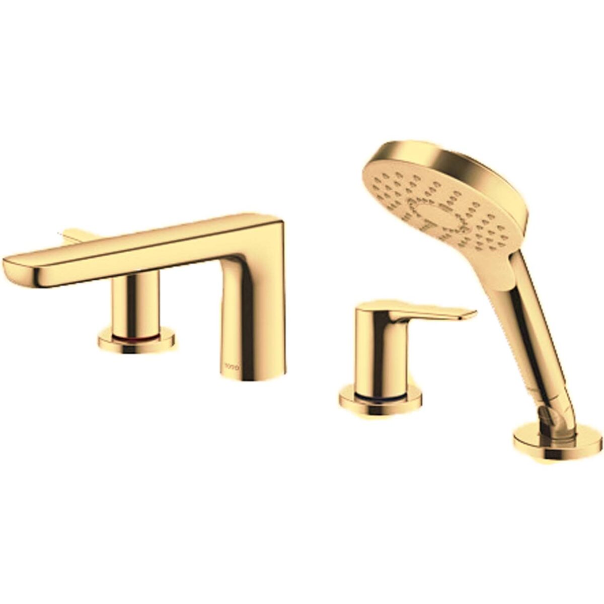 Vòi sen bồn tắm TOTO TBG03202BB gắn bồn 4 lỗ GS nóng lạnh - Ảnh 9