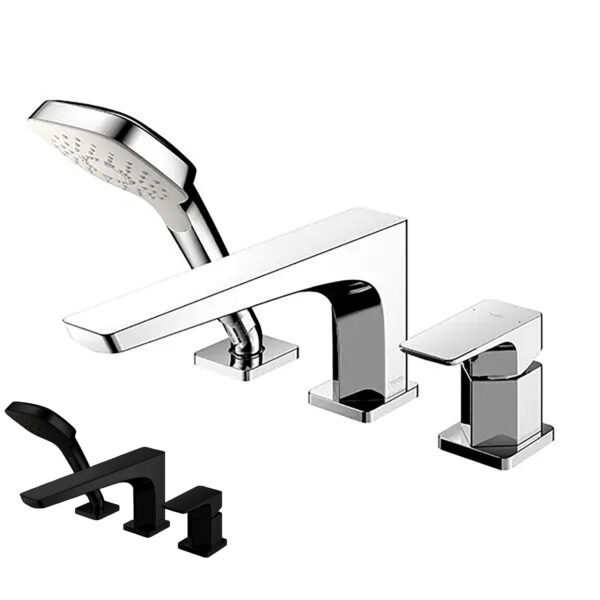 Vòi sen bồn tắm TOTO TBG07305AA gắn bồn 3 lỗ GE nóng lạnh