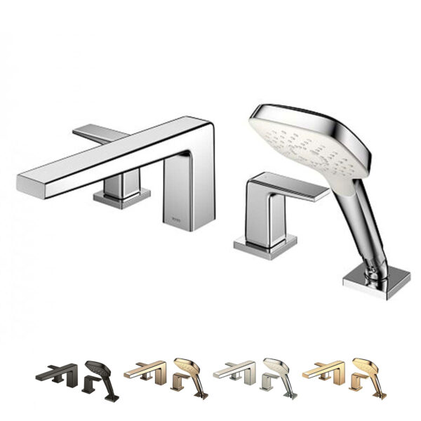 Vòi sen bồn tắm TOTO TBG10202A gắn bồn 4 lỗ GB nóng lạnh