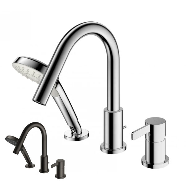 Vòi sen bồn tắm TOTO TBG11305AA gắn bồn 3 lỗ GF nóng lạnh