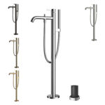 Vòi sen bồn tắm TOTO TBG11306AA TBN01105B đặt sàn GF nóng lạnh