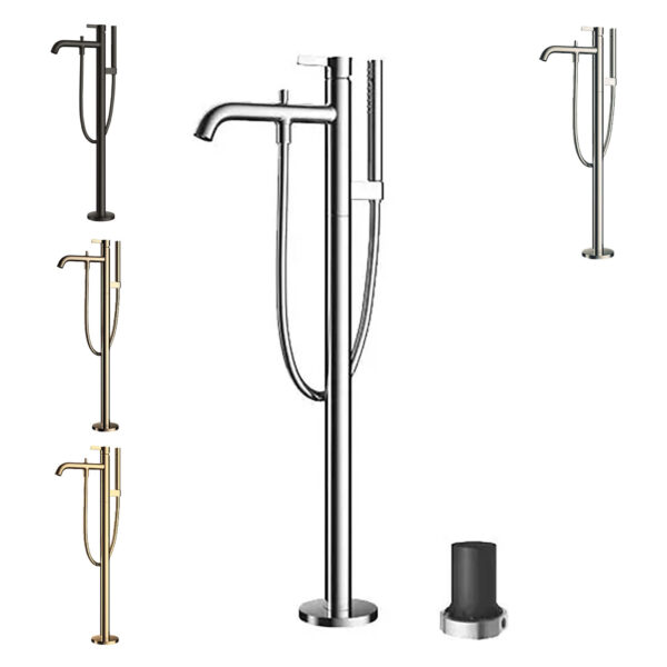 Vòi sen bồn tắm TOTO TBG11306AA TBN01105B đặt sàn GF nóng lạnh