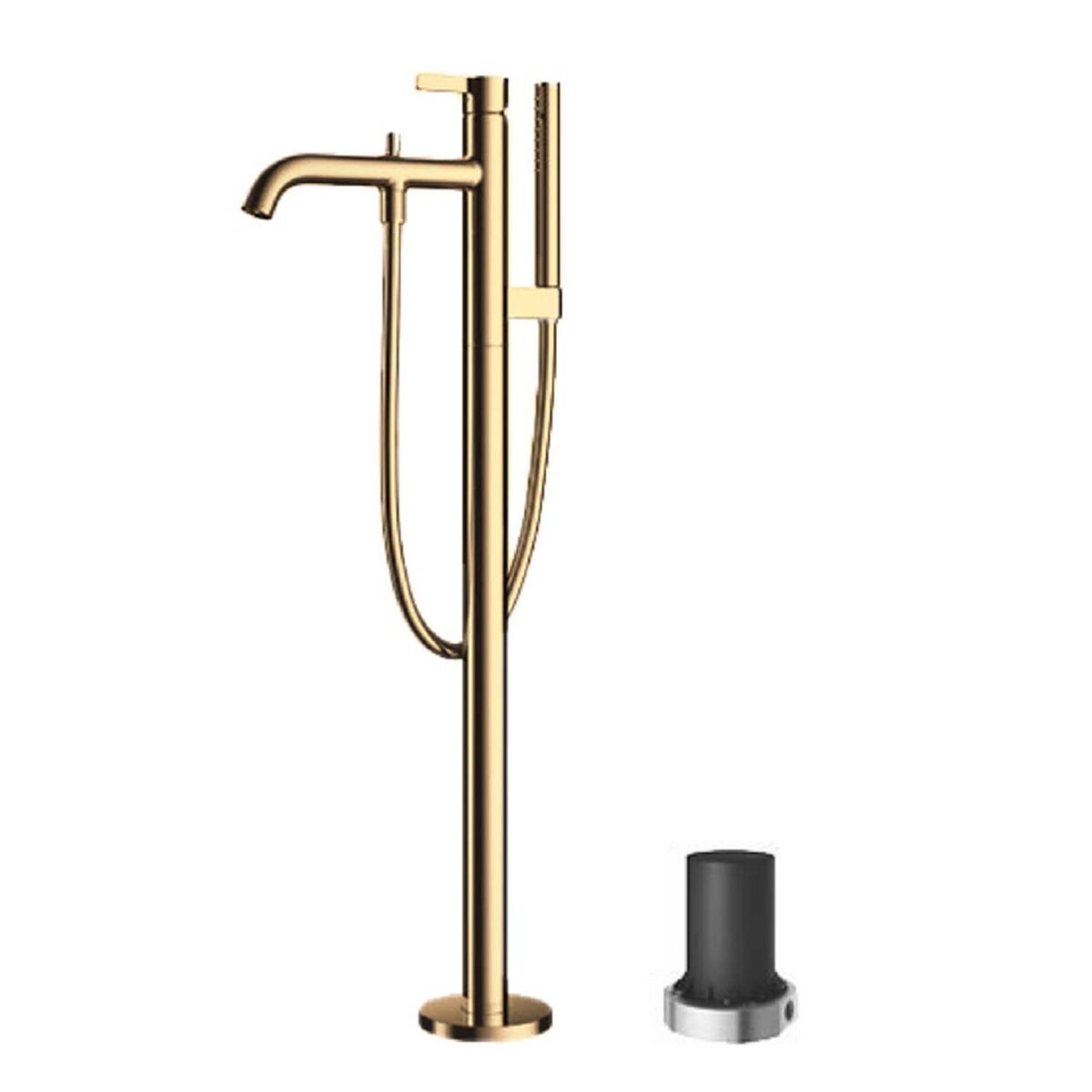 Vòi sen bồn tắm TOTO TBG11306AA TBN01105B đặt sàn GF nóng lạnh - Ảnh 14