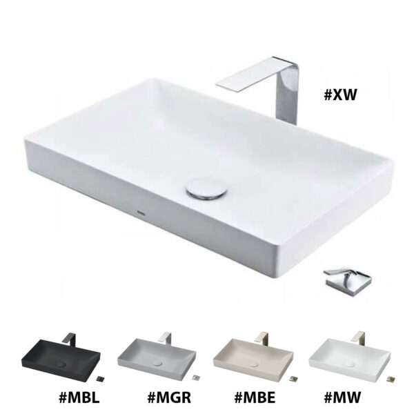 chậu lavabo đặt bàn TOTO LT4716G19