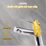 Vòi lavabo CAESAR B350CU nóng lạnh - Ảnh 9