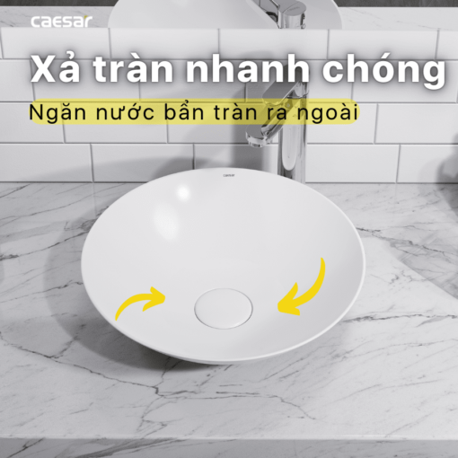 tinh nang chau lavabo dat ban CAESAR L5221 9