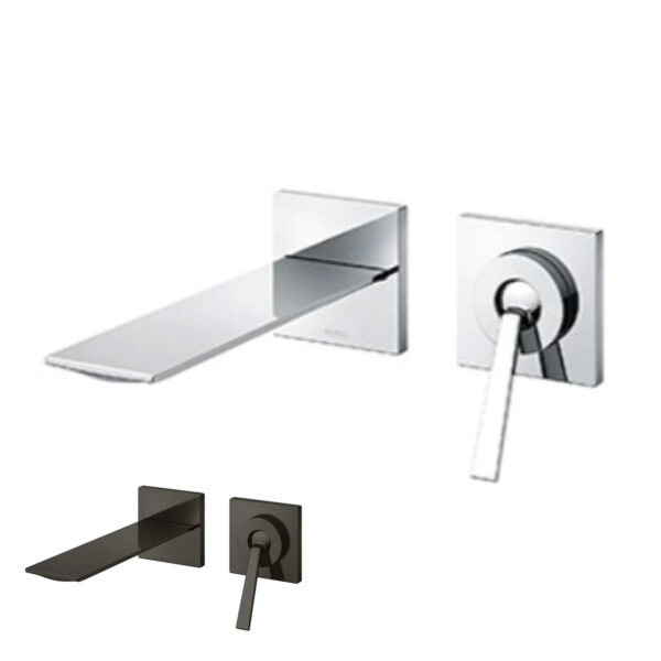 Vòi lavabo TOTO TLP02309BA 2 lỗ âm tường nóng lạnh ZL