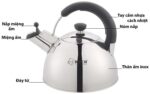 Ấm nước từ ARBER AB2.5L - Ảnh 2
