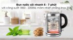 Ấm siêu tốc HAFELE T-9017 535.43.730 1L - Ảnh 7