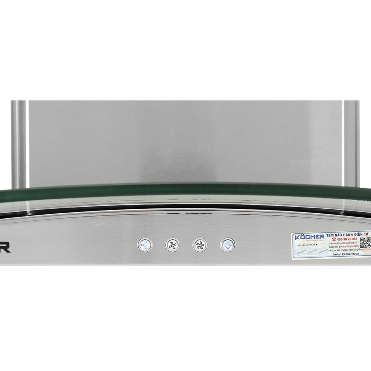 Máy hút mùi KOCHER K-8870 70cm kính cong - Ảnh 5