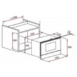 Lò vi sóng Teka MWS 22 BI âm tủ - Ảnh 2