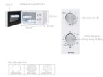 Lò vi sóng Teka MW 200 G White độc lập - Ảnh 3
