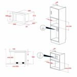 Lò vi sóng Teka MS 620 BIS SS 40584010 âm tủ - Ảnh 2