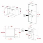 Lò vi sóng Teka MS 622 BIS L SS 40584100 âm tủ - Ảnh 2