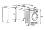 Máy giặt HAFELE HW-B60A 538.91.080 âm tủ - Ảnh 2