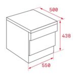 Máy rửa bát TEKA LCB 14620 114340000 để bàn - Ảnh 2