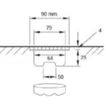 Phễu thoát sàn AMERICAN STANDARD A-8201-N - Ảnh 2