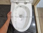 Bồn cầu thông minh INAX AC-902 CW-S15VN Aqua Ceramic nắp rửa cơ - Ảnh 8