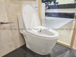 Bồn cầu thông minh INAX AC-902 CW-S15VN Aqua Ceramic nắp rửa cơ - Ảnh 13