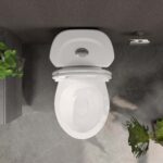 Bồn cầu 2 khối VIGLACERA VI66 nắp thường V1102 - Ảnh 6