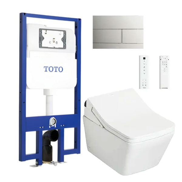 Bồn cầu thông minh TOTO CW522EA TCF796CZ WH172AT MB171M#SS nắp rửa điện tử