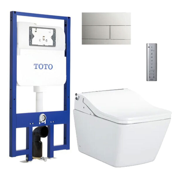Bồn cầu thông minh TOTO CW522EA TCF803CZ WH172AT MB171M#SS nắp rửa điện tử