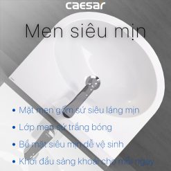 Chau lavabo treo tuong CAESAR L2152 P2445 4