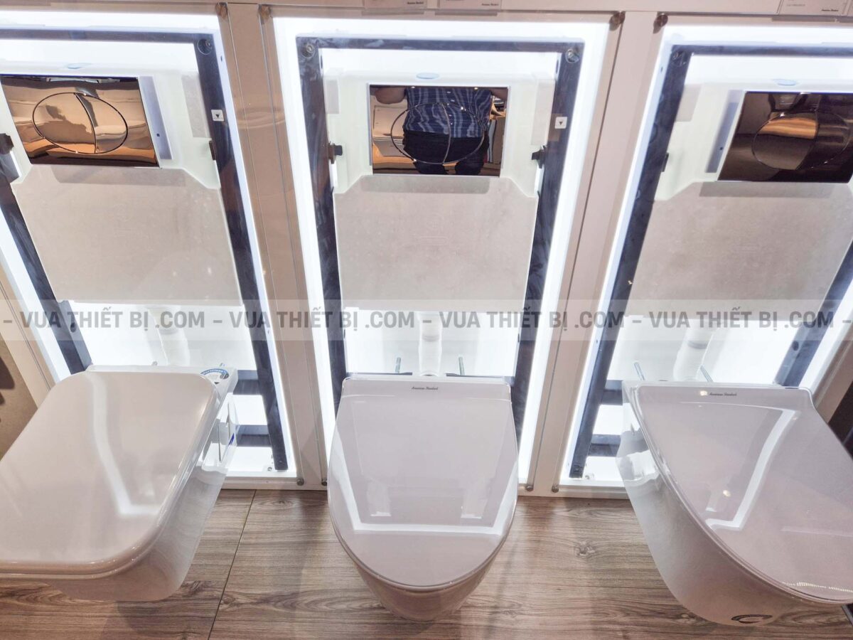 Bồn cầu treo tường AMERICAN STANDARD VF-3119E Acacia Evolution - Ảnh 4