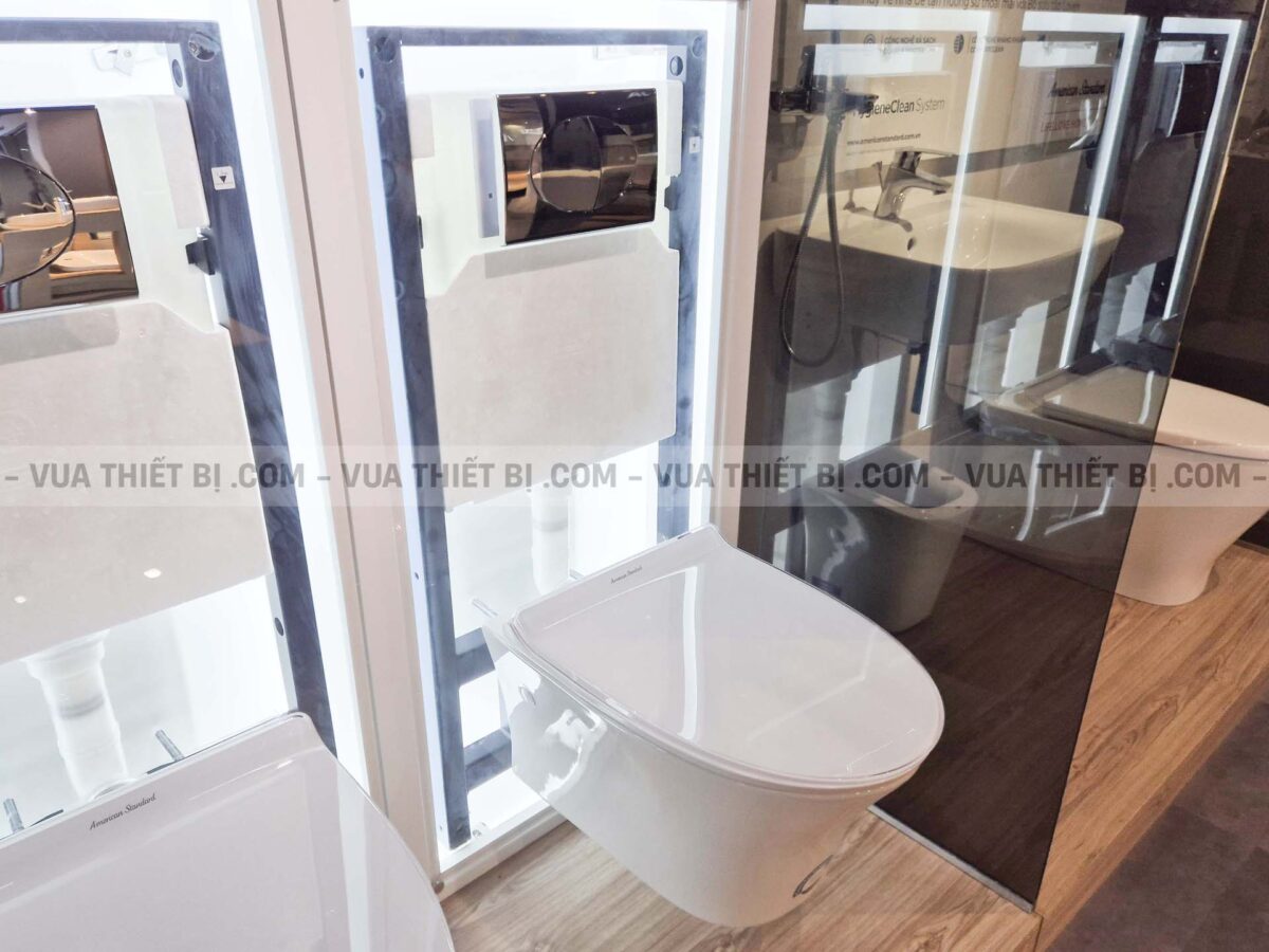 Bồn cầu treo tường AMERICAN STANDARD WP-2140 Signature - Ảnh 3