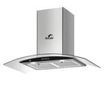 Máy hút mùi BAUER BC 70EC1 70cm kính cong
