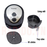 Nồi chiên không dầu Rapido RAF5.0M 5 lít cơ - Ảnh 3