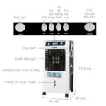 Quạt điều hòa RAPIDO FRESH 3000M - Ảnh 4