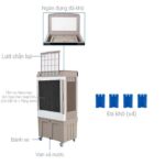 Quạt điều hòa RAPIDO Fresh 9000M - Ảnh 2