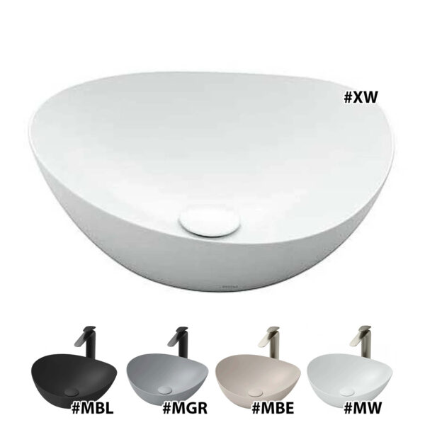 chậu lavabo đặt bàn TOTO LT4704G17