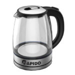 Ấm siêu tốc Rapido RK1818 thủy tinh - Ảnh 3