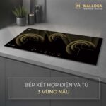 Bếp điện từ ba MALLOCA MH03IRN - Ảnh 5