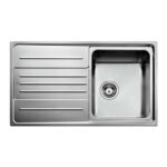 Chậu rửa bát inox Teka Stage 45 B 1B 1D 40108011 1 hố 1 bàn